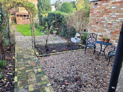 Rear garden
