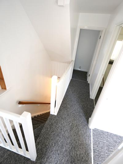 Stairs and landing